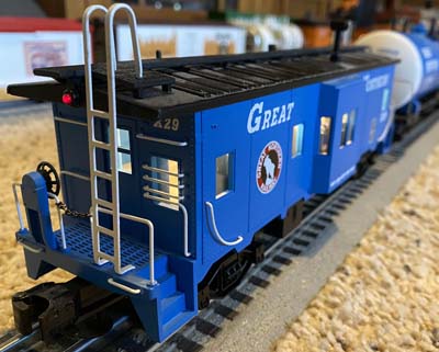 Blue Sky Scheme of Great Northern Caboose