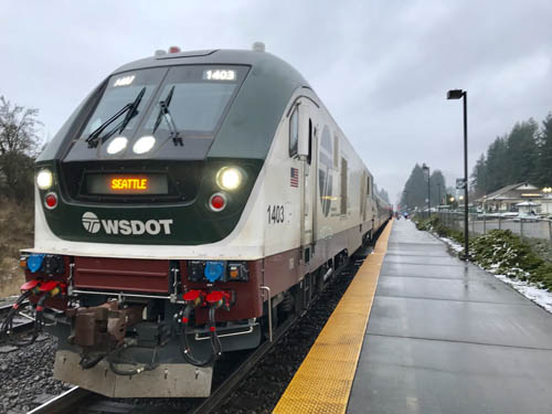 Siemens Charger at Centennial Station
