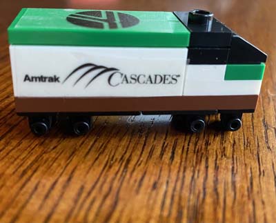 Lego Siemens Cascades Charger, 2017