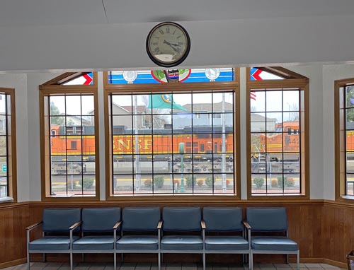 BNSF at Centennial Station, 2020