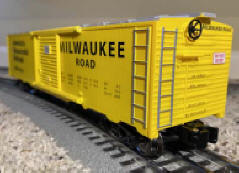 Milwaukee Road Box Car, Menard's 2018