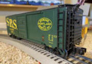 SP&S Green Box Car