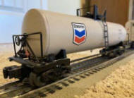 Chevron Tank Car