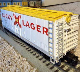 Lucky Lager Atlas 40-foot Boxcar