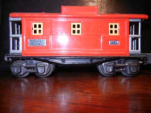 2657 Lionel Tinplate Caboose